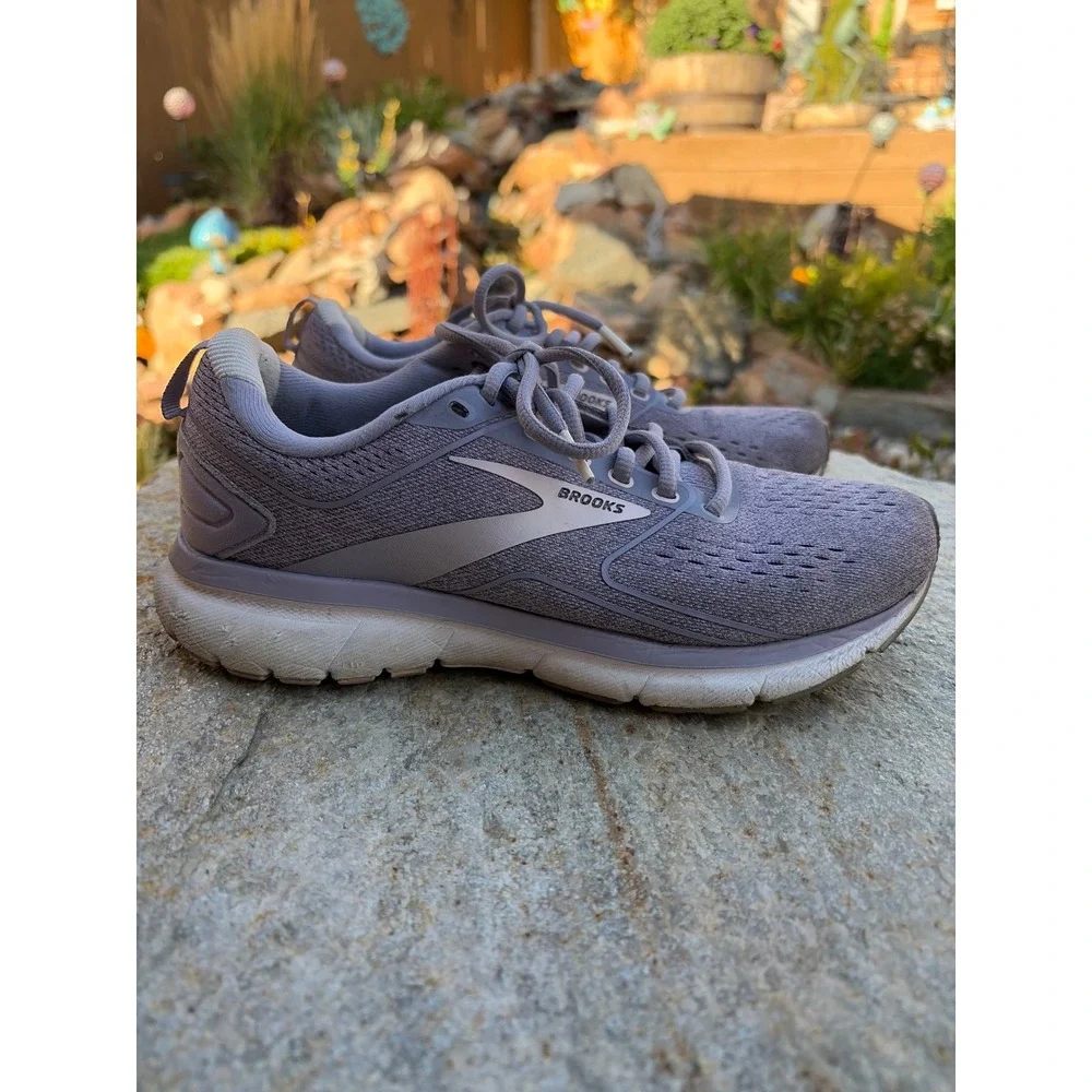Brooks Transmit 3 Womens Running Shoes Purple Lavender 1203501B542 Size 7 Medium